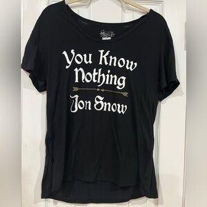 Game of Thrones “You Know Nothing Jon Snow” T-Shirt